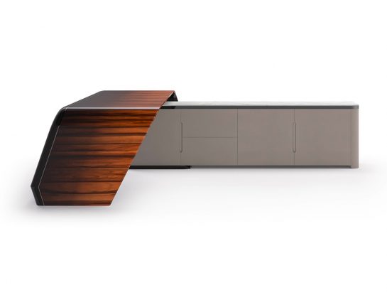 Un escritorio diseñado para el home office protagoniza una línea de decoración