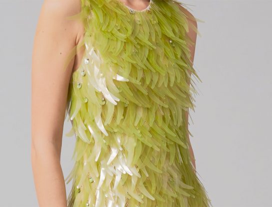 Así se diseñó el mejor vestido de alta costura sustentable y biodegradable