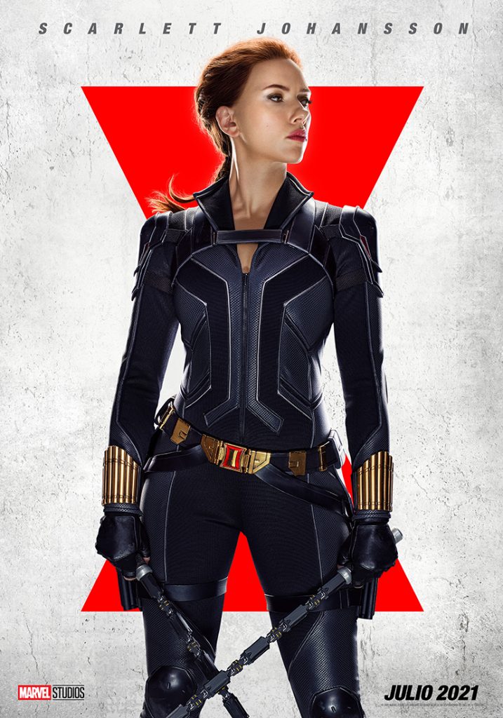 Blanco, rojo y… Black Widow: así es el diseño de los pósters de la nueva  película de Marvel – PuroDiseño