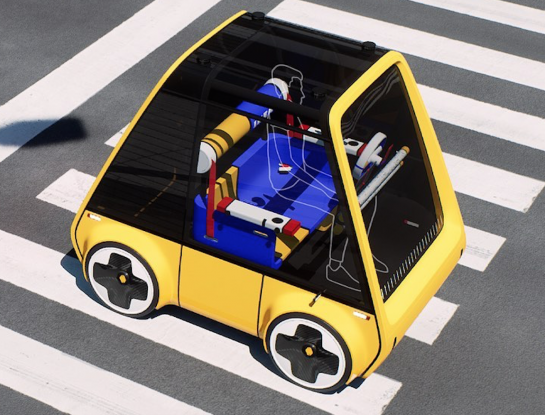 Así es el auto de Ikea para armar: el coche del futuro para hacerlo vos (YA) mismo