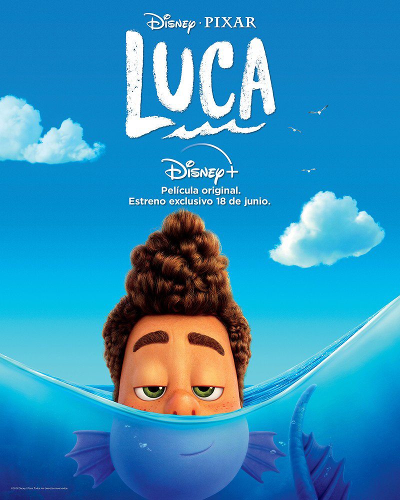 Mirá los pósters y el tráiler de Luca, la nueva película de Disney y Pixar  – PuroDiseño