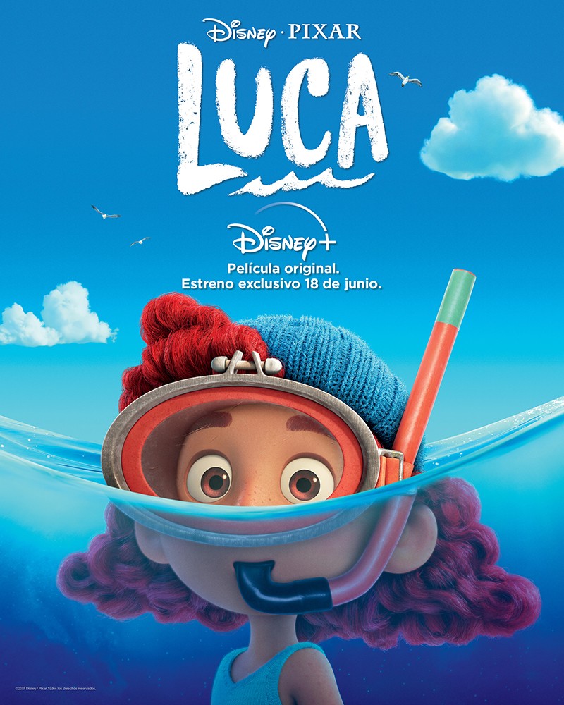 Mirá los pósters y el tráiler de Luca, la nueva película de Disney y