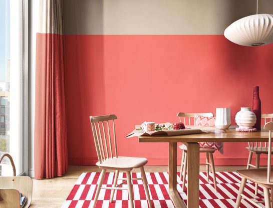 Los colores naturales y positivos son tendencia de decoración 2021 para pintar paredes