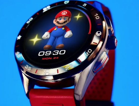 Es la hora del reloj (de lujo) de Super Mario