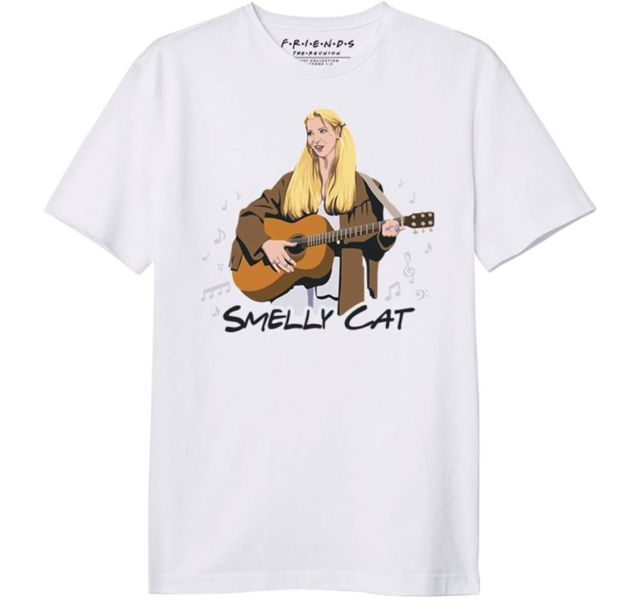 Una remera Friends nacida para ser un hit: Phoebe cantando Smelly Cat. 