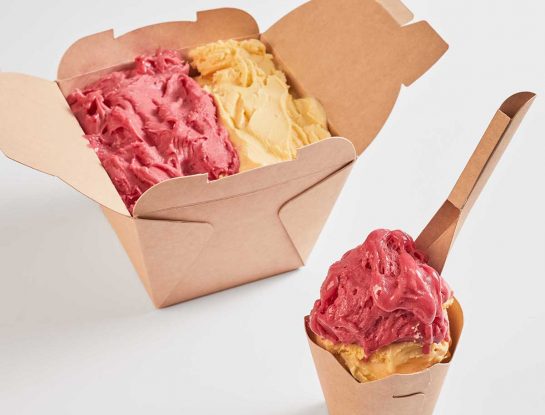 Llega la temporada de helado… con potes biodegradables
