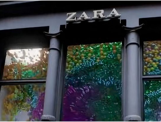 La increíble vidriera en 3D del local de Zara en Nueva York