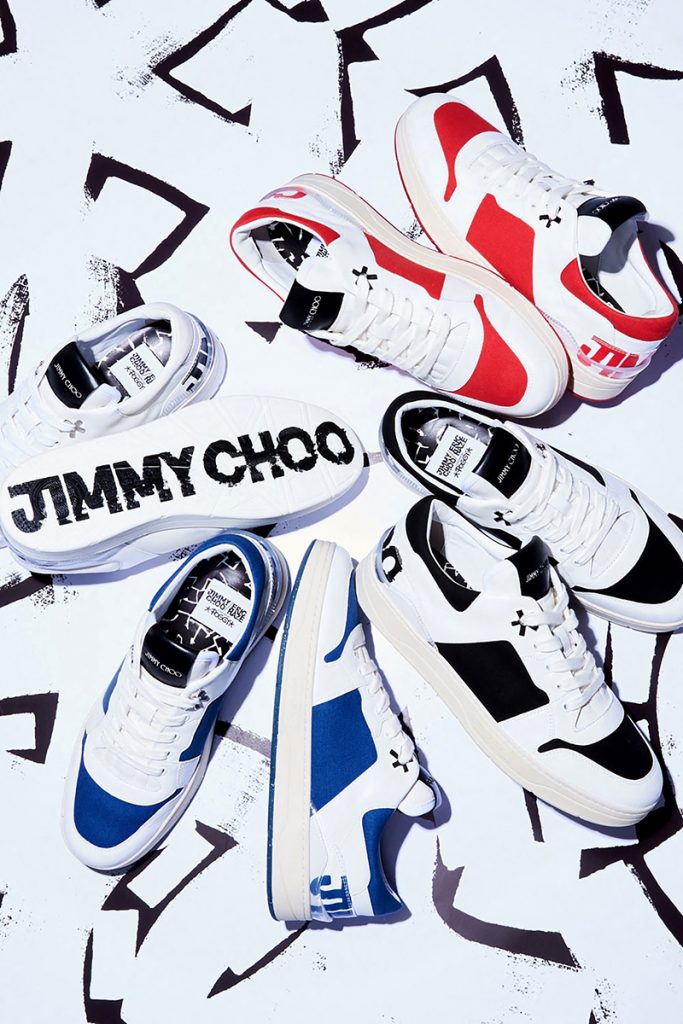 La colección de sneakers "Chasing Stars" de Jimmy Choo. 