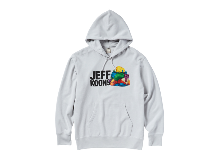 Jeff Koons eligió g´ráficas icónicas de su obra para imprimir sobre las prendas Uniqlo.