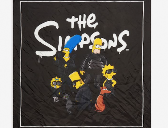Si te gustó la película… la colección The Simpsons de Balenciaga te va a encantar