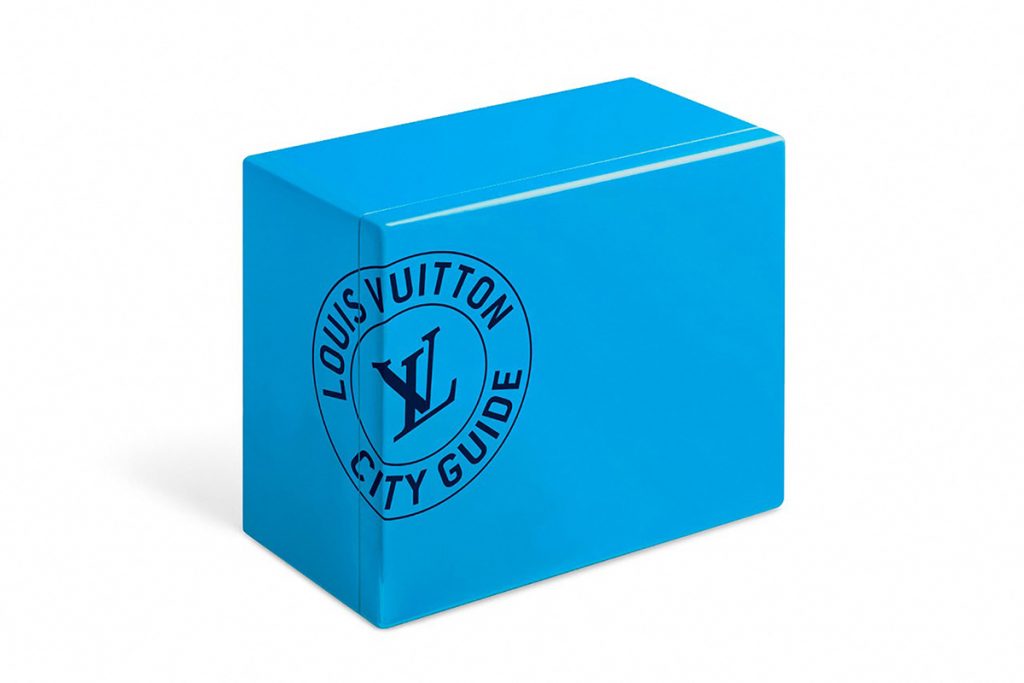 La caja para coleccionar las City Guide de Louis Vuitton. 