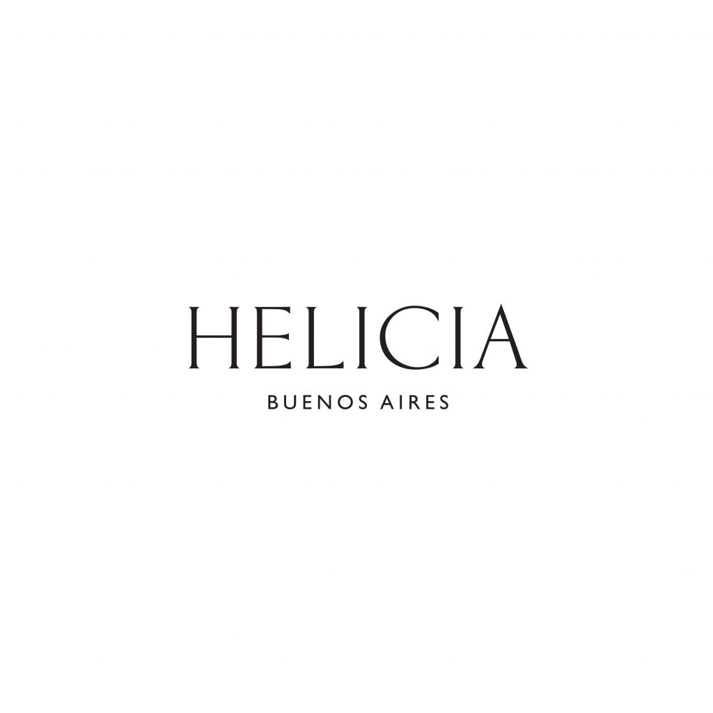logo Helicia, la marca de Florencia Torrente