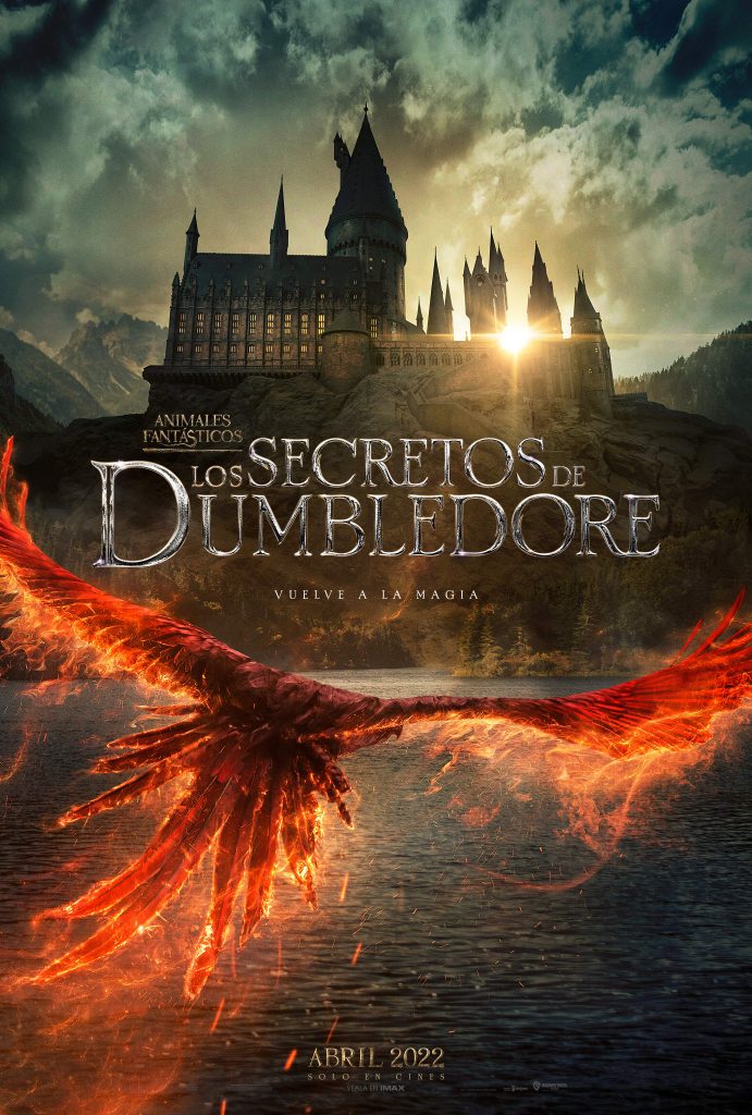 El póster oficial de “Animales Fantásticos: Los Secretos de Dumbledore”. Foto: gentileza Warner Bros. Pictures. 