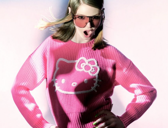 Hello Kitty inspiró dos colecciones de moda y gafas sensación 2021