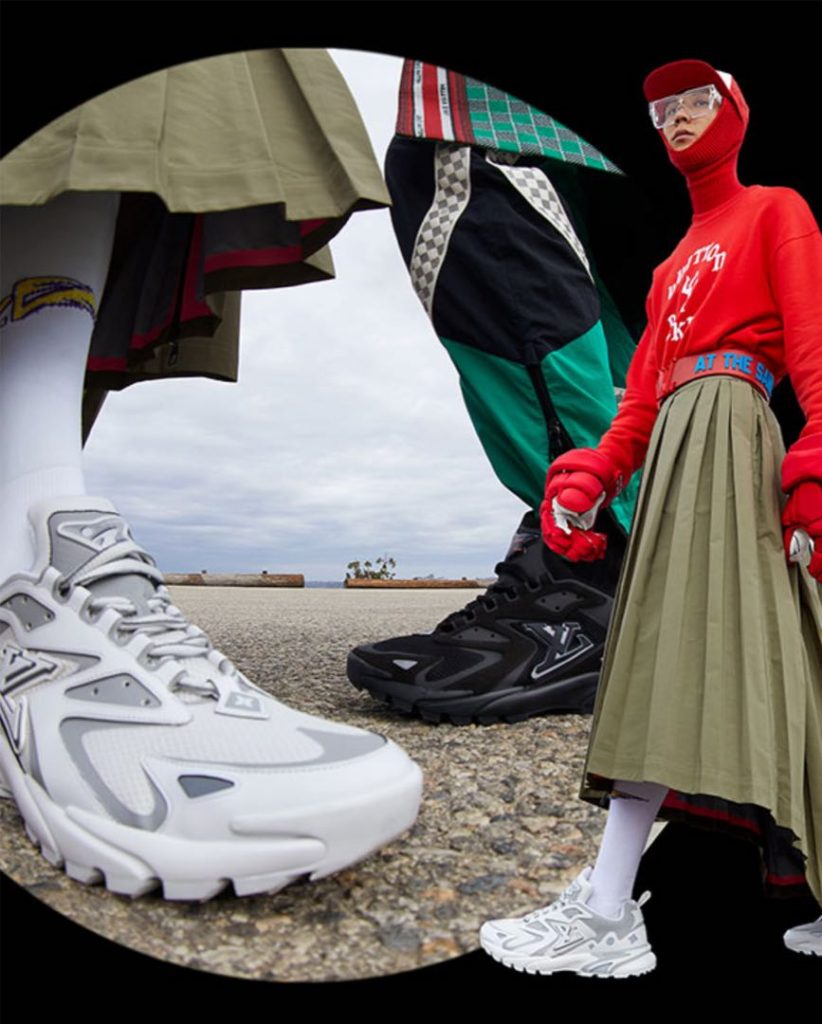 Deportivas y fashionistas, las zapatillas Las zapatillas Runner Tatic de Louis Vuitton.