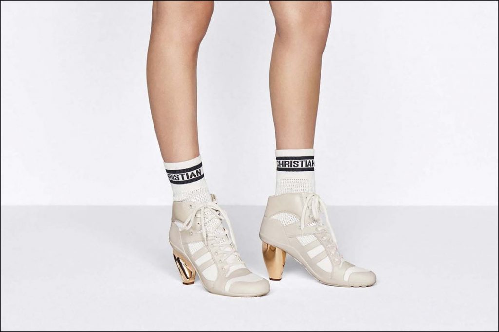 La nueva bota deportiva y fashionista "D-Zenith" de Dior. 