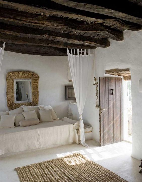 Grecia inspira a la decoración de interiores. 