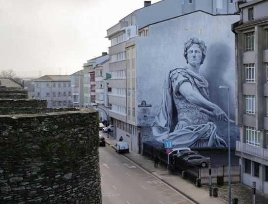 “Julio César” es el mejor graffiti del mundo