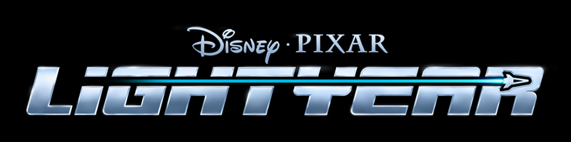 El logo de "Lightyear" de Disney y Pixar.