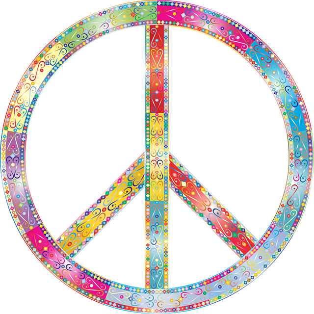 El símbolo de la paz, un ícono de la época y una obra maestra del diseño gráfico. 
