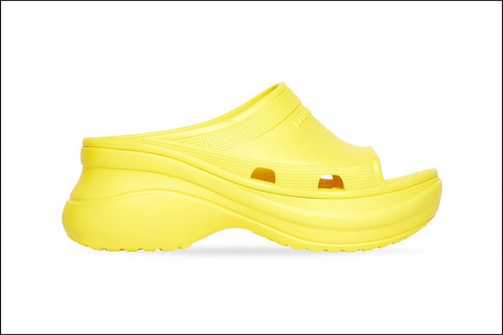 Balenciaga Pool Slide Crocs, la nueva colaboración de una fusión entre marcas que comenzó en 2018. 