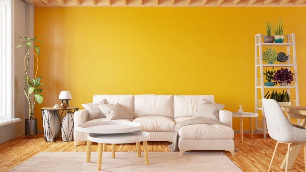 El amarillo es uno de los colores tendencia de decoración 2022. 