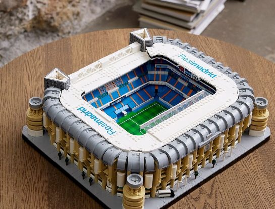 El Real Madrid tiene su Estadio Santiago Bernabéu en versión Lego