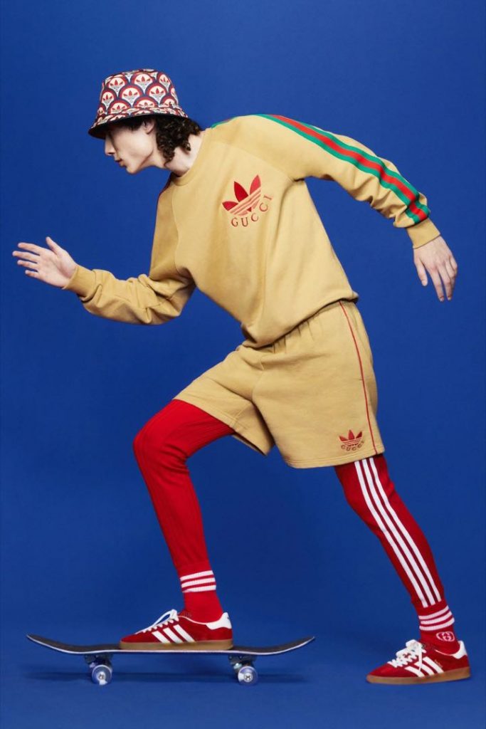 Adidas x Gucci 2022 collection. Foto: Fotonoticias. 