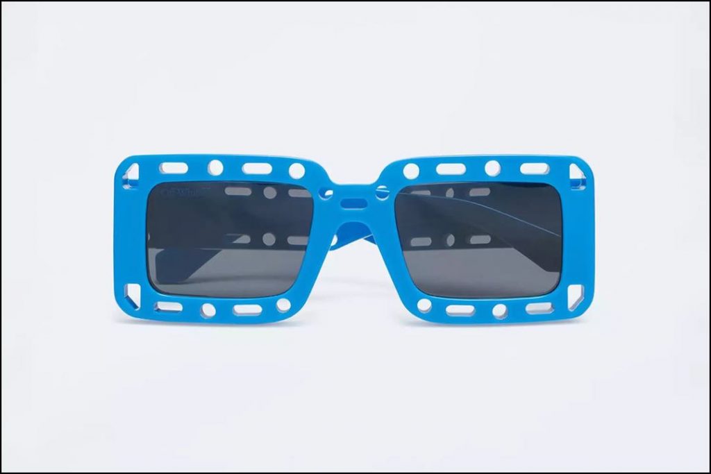 Color y diseño innovador en la nueva línea de anteojos de Off-White. 