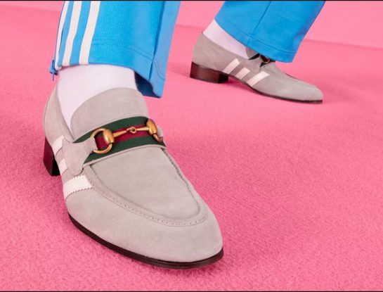La primera colección de Gucci y adidas pisa fuerte