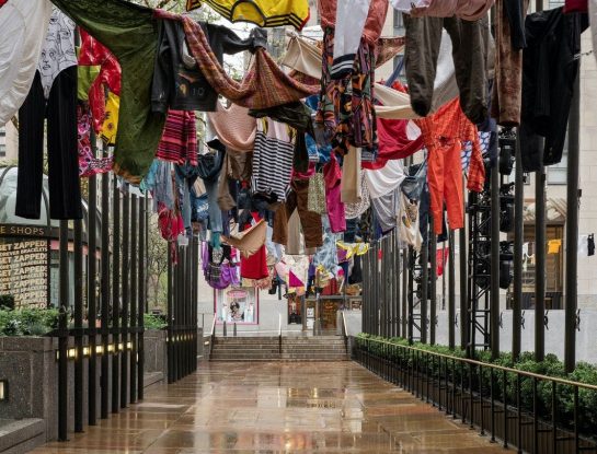 Una intervención artística en el Rockefeller Center celebra la cultura mexicana