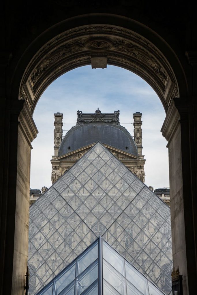 Museo del Louvre en París, Francia. 