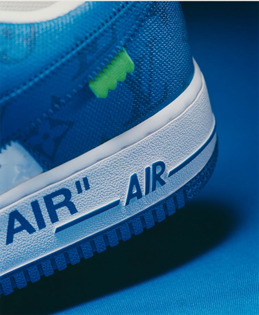 Vista previa de un par de zapatillas Louis Vuitton y Nike “Air