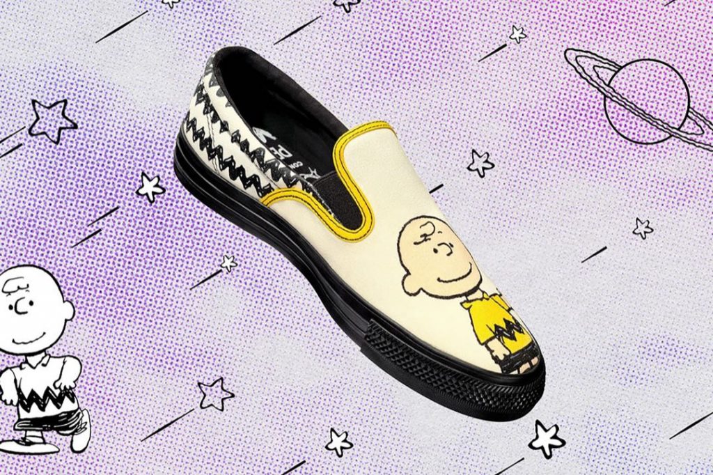 Cómoda y divertida, la colección de zapatillas de Converse con los personajes de Peanuts. 