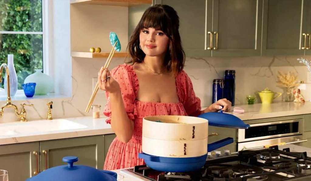 Selena Gómez se instaló como referente de la cocina casera y confortable. 