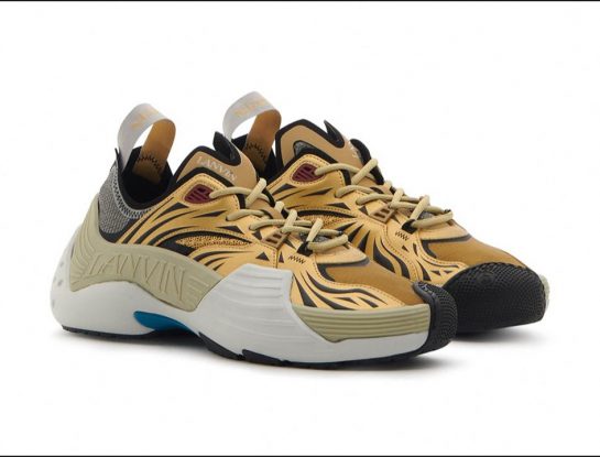 Lanvin da un paso más allá en el diseño de calzado deportivo con su zapatilla futurista Flash-X