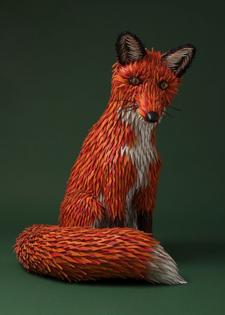 El zorro rojo es una de las criaturas de papel más reconocidas de Zim & Zou. 