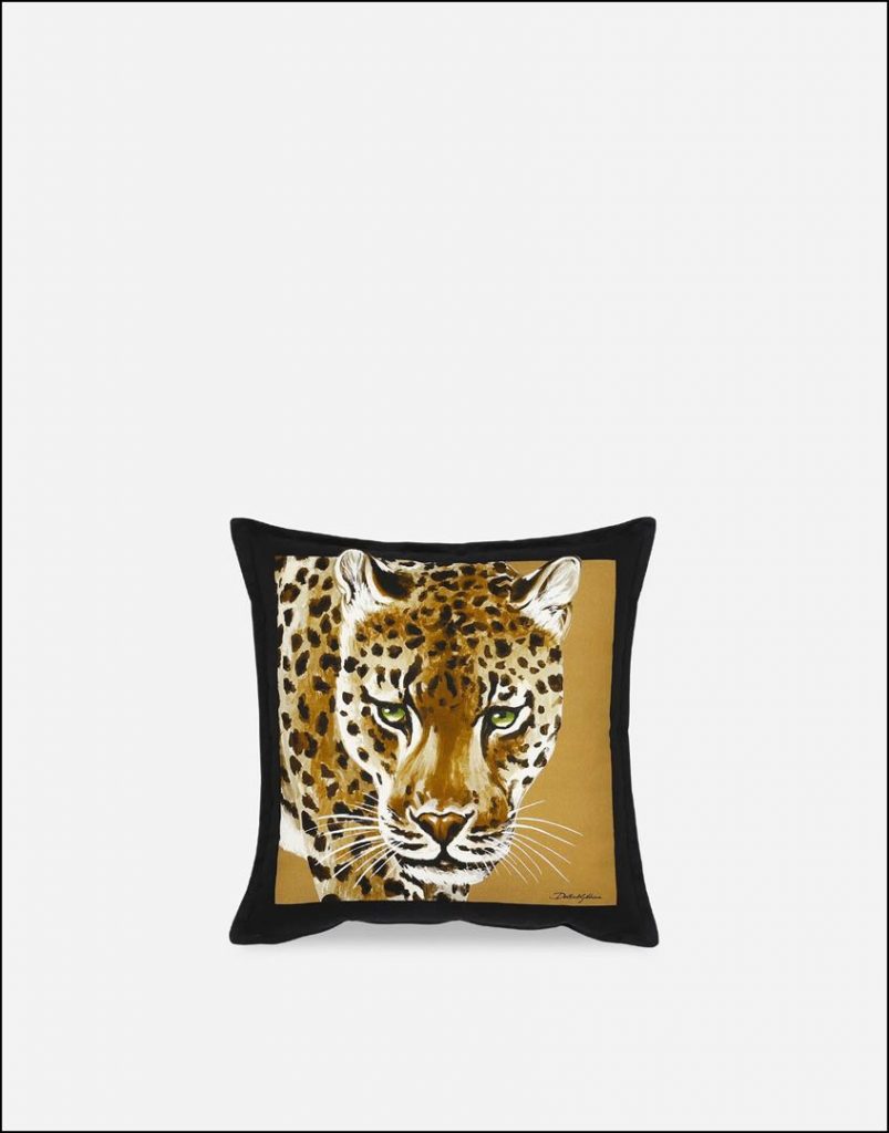 La figura del leopardo, protagonista de Dolce & Gabbana Casa 2022. 