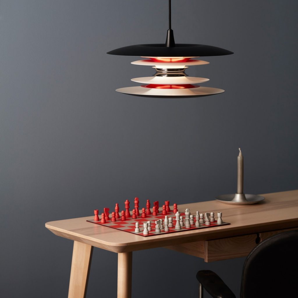 Las lámparas de Belid están hechas en sus talleres en Varberg, Suecia. 