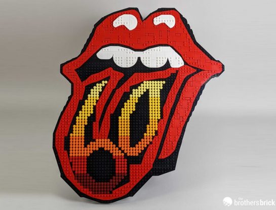 Rolling Stones cumple 60 años y Lego lo celebra ¡sacando la lengua!