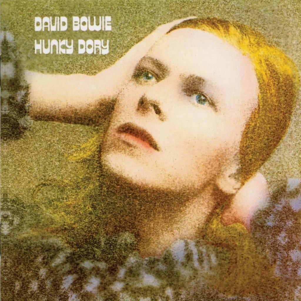 Portada del álbum "Honky Dory" de 1971 de David Bowie. 