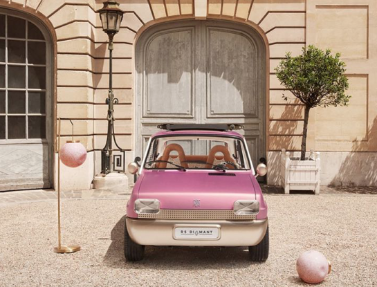 Así es el Renault 5 Diamant, el diseño en rosa que celebra 50 años del icónico automóvil