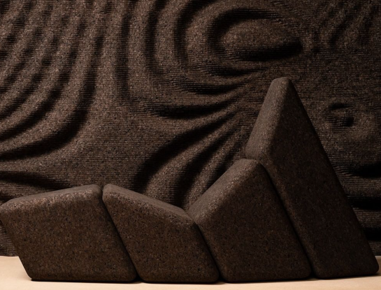 El corcho negro: un producto símbolo de Portugal convertido en material de diseño