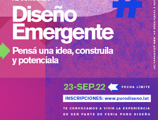 Qué es y cómo participar del Concurso Diseño Emergente de Puro Diseño 2022