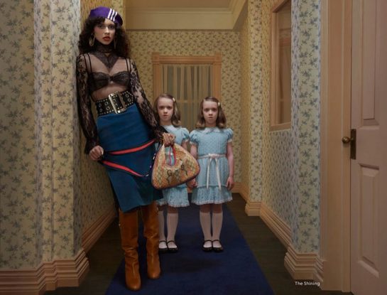 Gucci recreó las películas de Stanley Kubrick en su nueva campaña