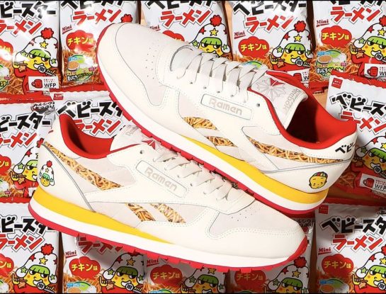 Estas son las zapatillas Reebok inspiradas en el ramen (el sabor del diseño)