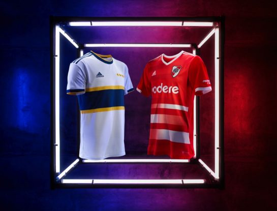 Superclásico de diseño: adidas lanzó las nuevas camisetas alternativas de Boca Juniors y River Plate
