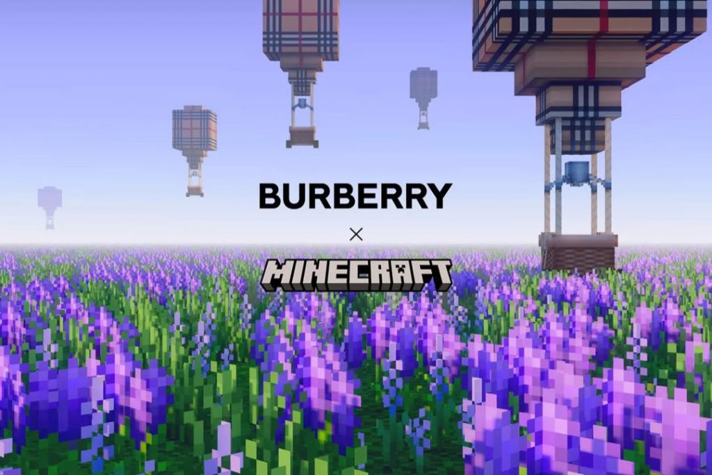 Burberry x Minecraft. 