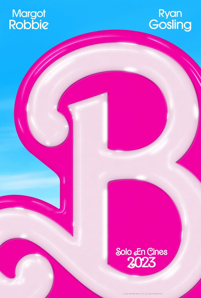 El póster de "Barbie", una de las películas más esperadas de 2023. 