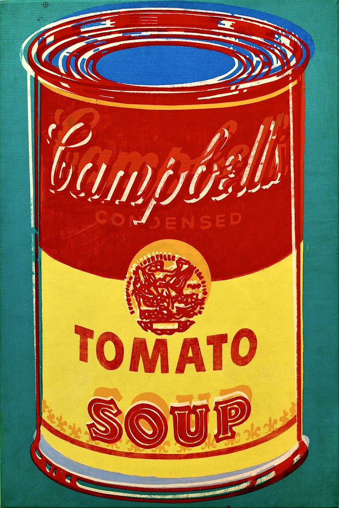 El art pop de Andy Warhol, pionero del brand art. 